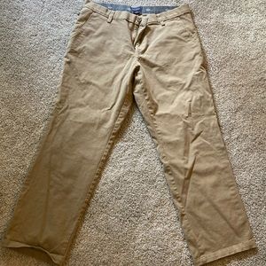 Docker’s straight fit khakis